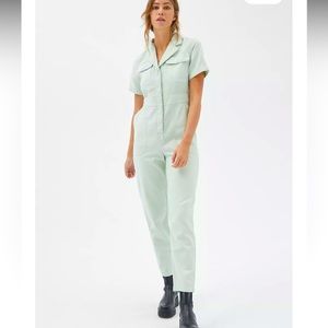 NWOT BDG Urban Outfitter’s Women’s Lizzy Short Sleeve Coverall Jumpsuit Medium
